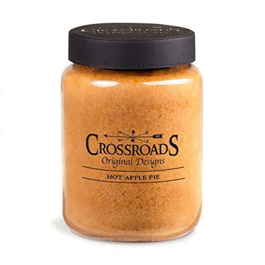 Crossroads Hot Apple Pie Scented 2-Wick Candle, 26 Ounce