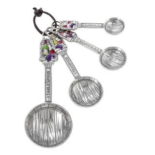 Ganz Measuring Cup, spoon Set, Silver