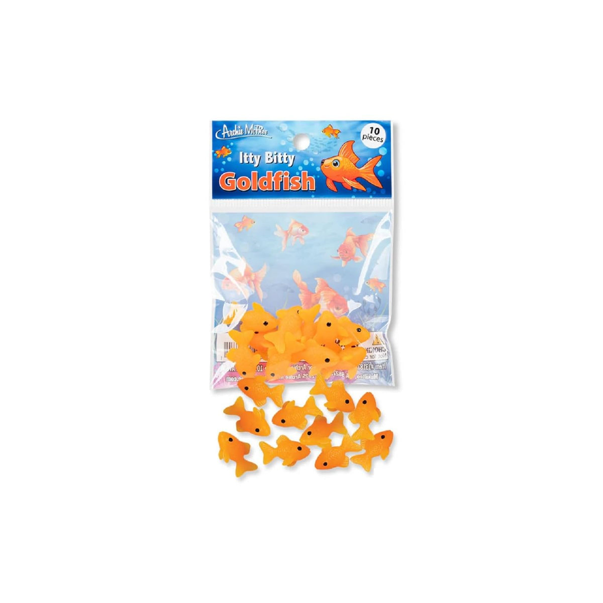 Accoutrements Toy Figure, 1" long, Orange