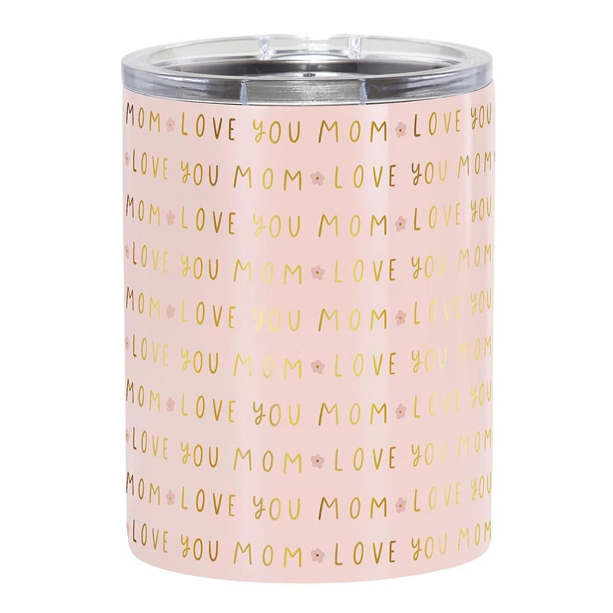 Slant Collections Drinking Cup, 12 Ounces, Love You Mom