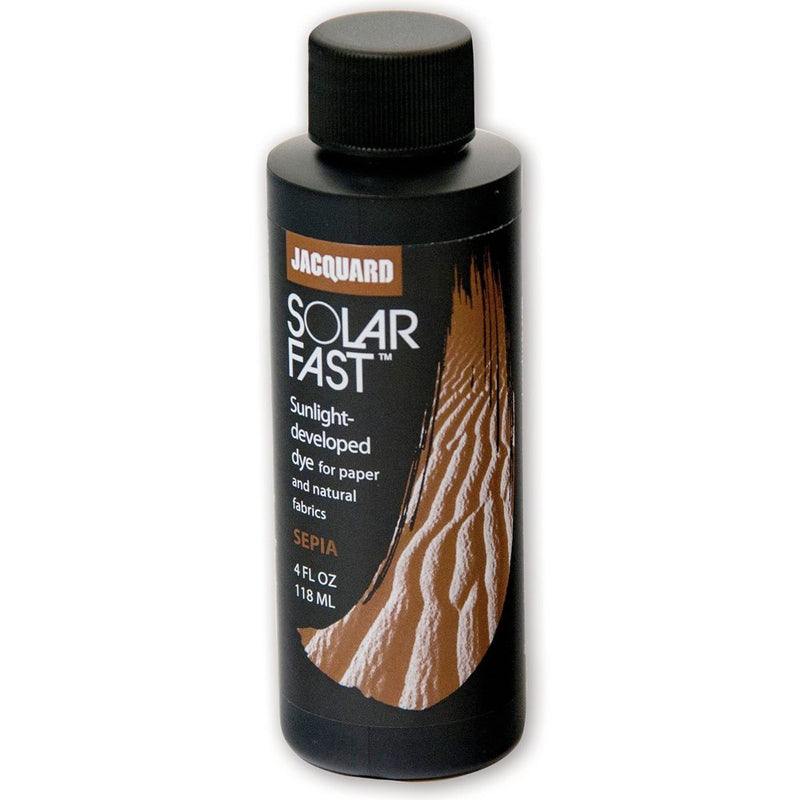 Jacquard Solarfast Dye 4oz - Sepia