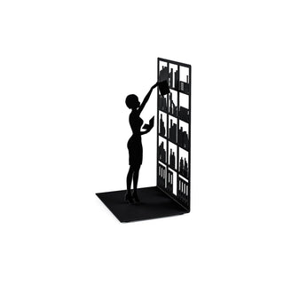 Balvi Bookend, Library Black, Black