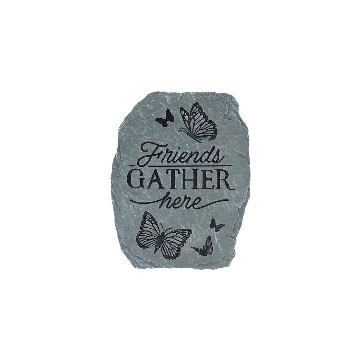 Carson Sculpture, 10.5" W, Gray/Black