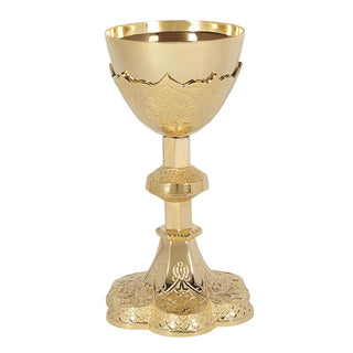 Creative Brands Vine Embossed Chalice and Paten Set