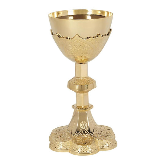 Creative Brands Vine Embossed Chalice and Paten Set