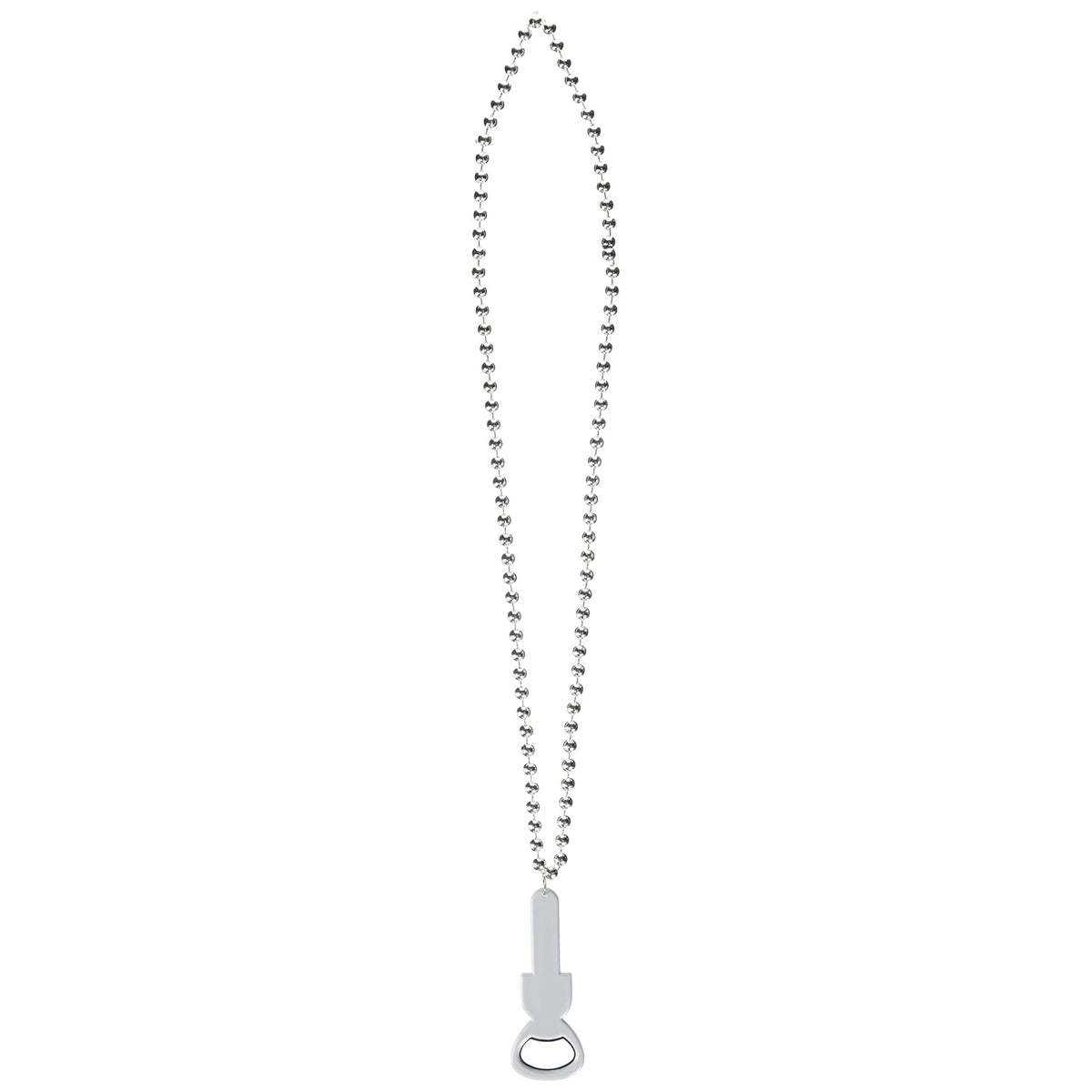 Beistle Bottle Opener, 36", Silver