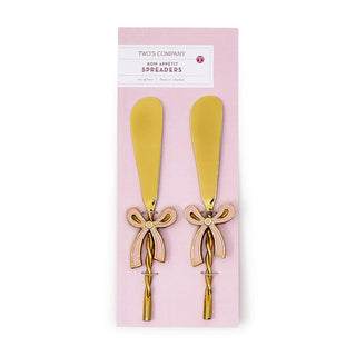 Two's Company Food Spatula, 6.25-Inch, Gold