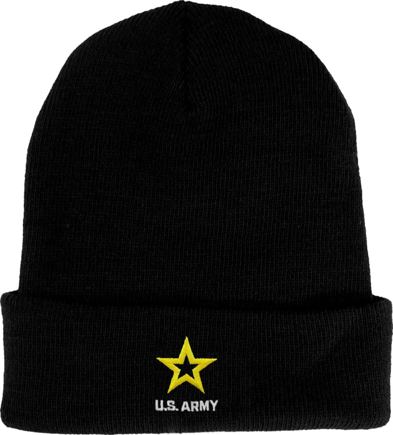 U.S. Army Star Knit Cap / Black Watch Cap 80073