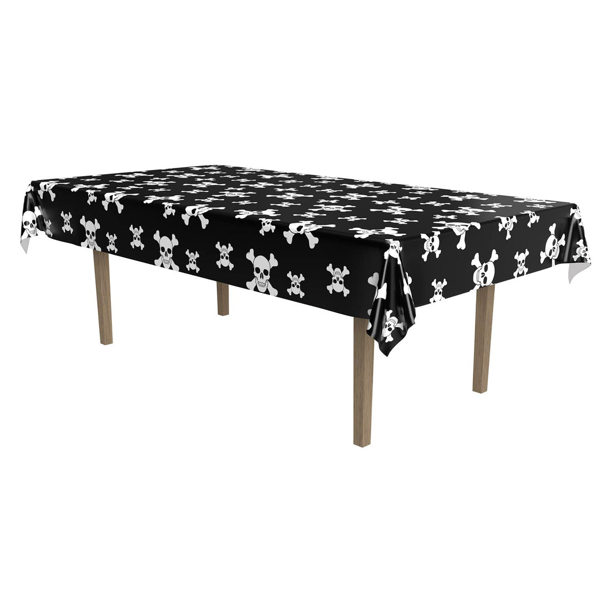 Beistle Tablecloth, 108" x 54" (Rectangular), Pirate