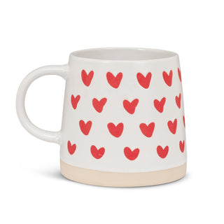 Abbott Collection Drinking Cup, 14 Ounces, Hearts