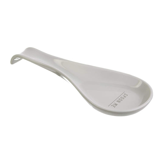 Tablecraft 700017 Melamine Spoon Rest, 11 x 4 x 1.25"