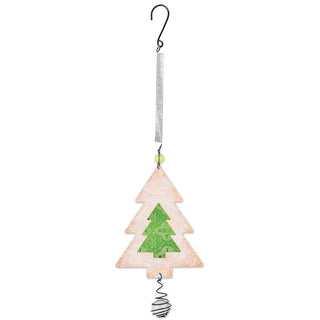 Sunset Vista Designs Hanging Ornament, 14.75 Inch, White/Green