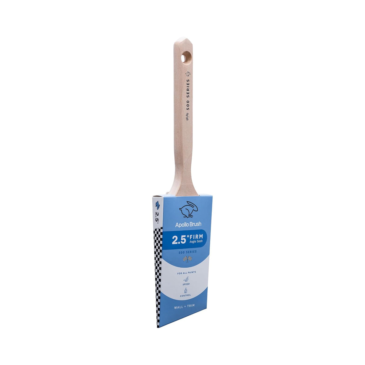 Apollo Brush Paint Brush, Light Brown