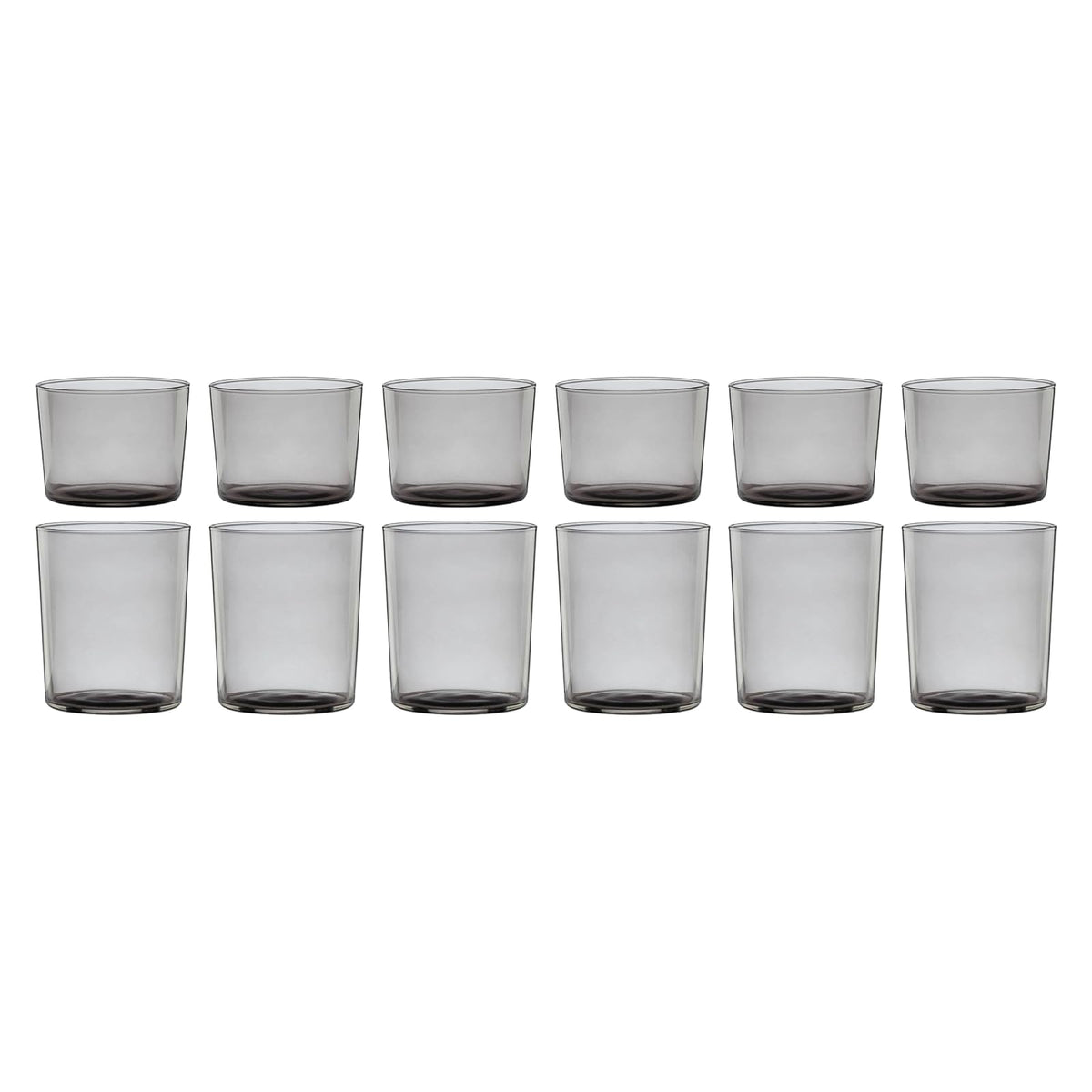 Oneida Drinking Cup, 12 Count, Smoke