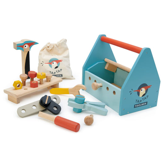 Tender Leaf Toys - Tap Tap Tool Box for Age 3+