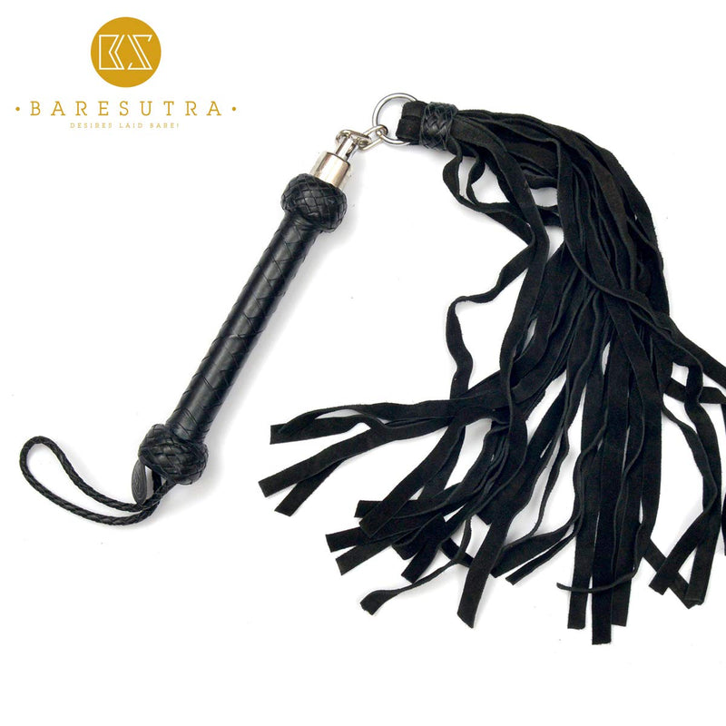 BARE SUTRA Horse Crop Flogger | Handmade Genuine Leather Whip | Horse & Bull Training Whip | Heavy Duty Cow Hide Leather Plait Handle |Cowboy Flogger