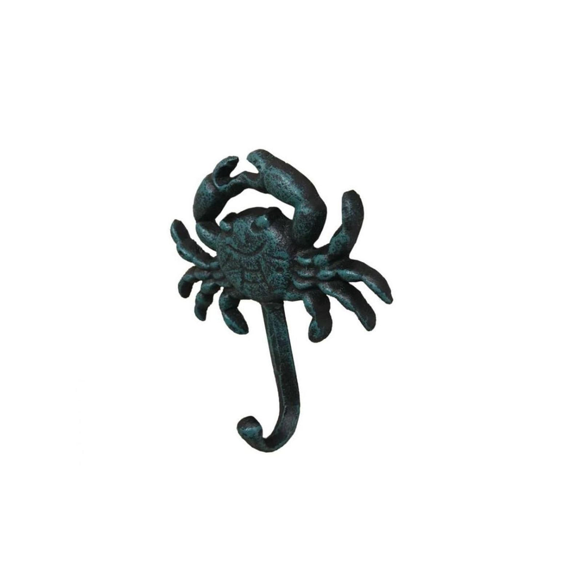 Hampton Nautical Storage Hook, 5 Inch, Seaworn Blue