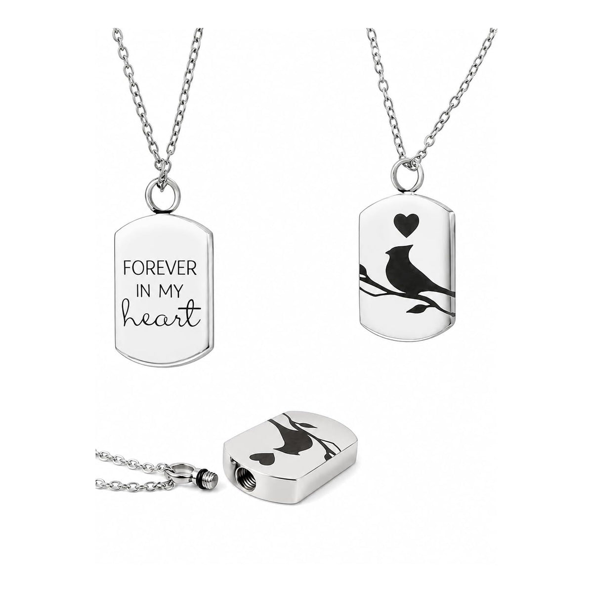 Pavilion Gift Company Necklace, 6.5"-18.5", silver