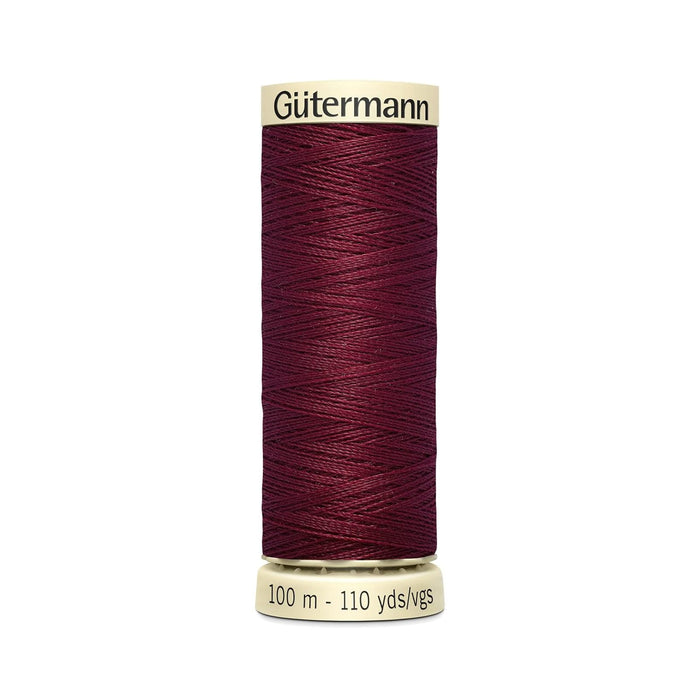 Gütermann Yarn, 110 yards, Maroon