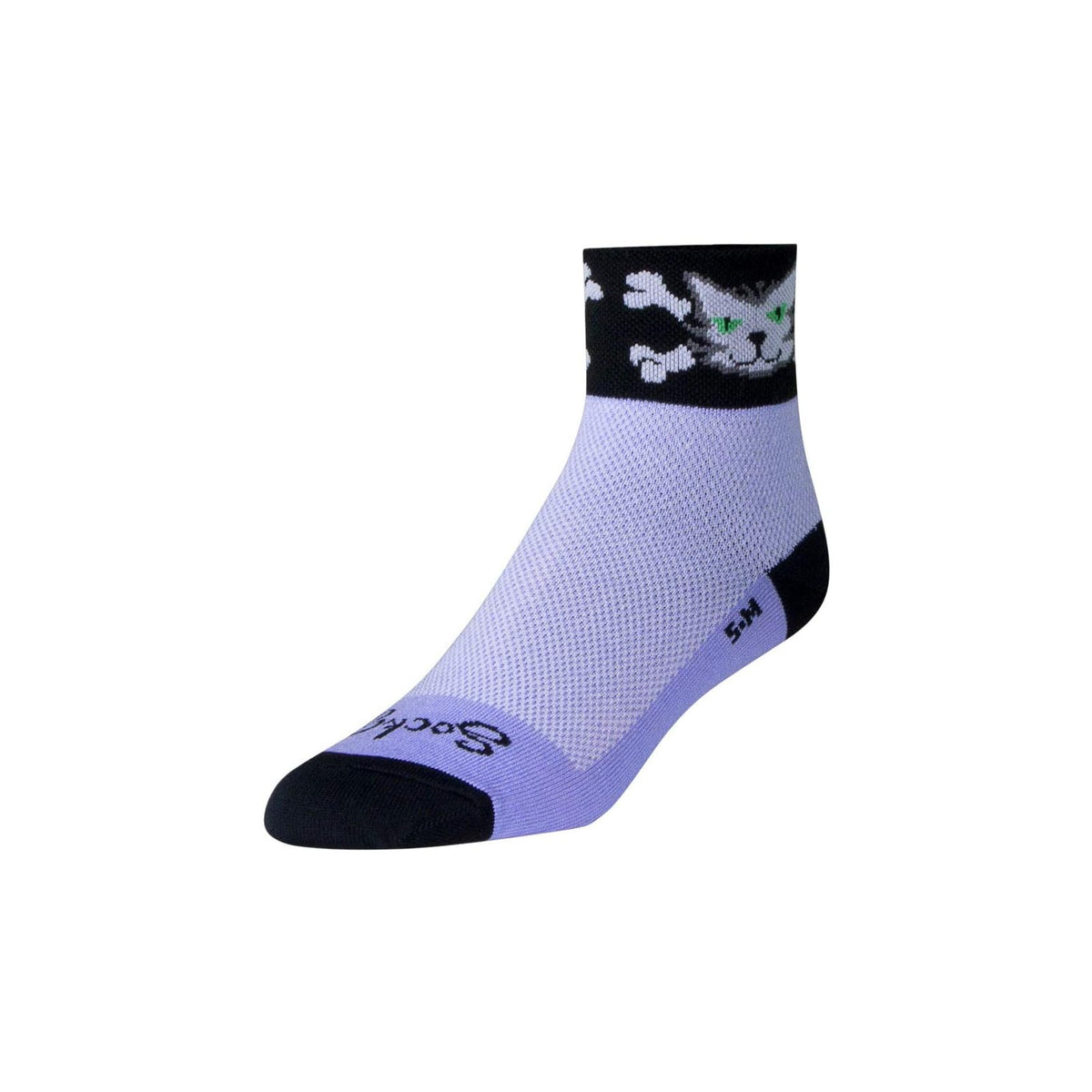 SockGuy Socks, Black/Pink, Socks