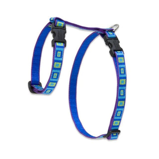 LupinePet Animal Harness, 1/2"W; 12-20" Girth, Blue/Green