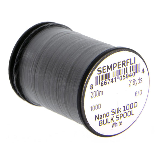Semperfli Fishing Line, 6/0, White