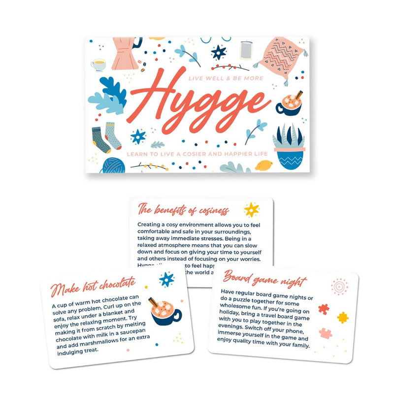 Gift Republic 100 Ways to Be More Hygge & To Live Well - A Cosy Way to Live with Content.