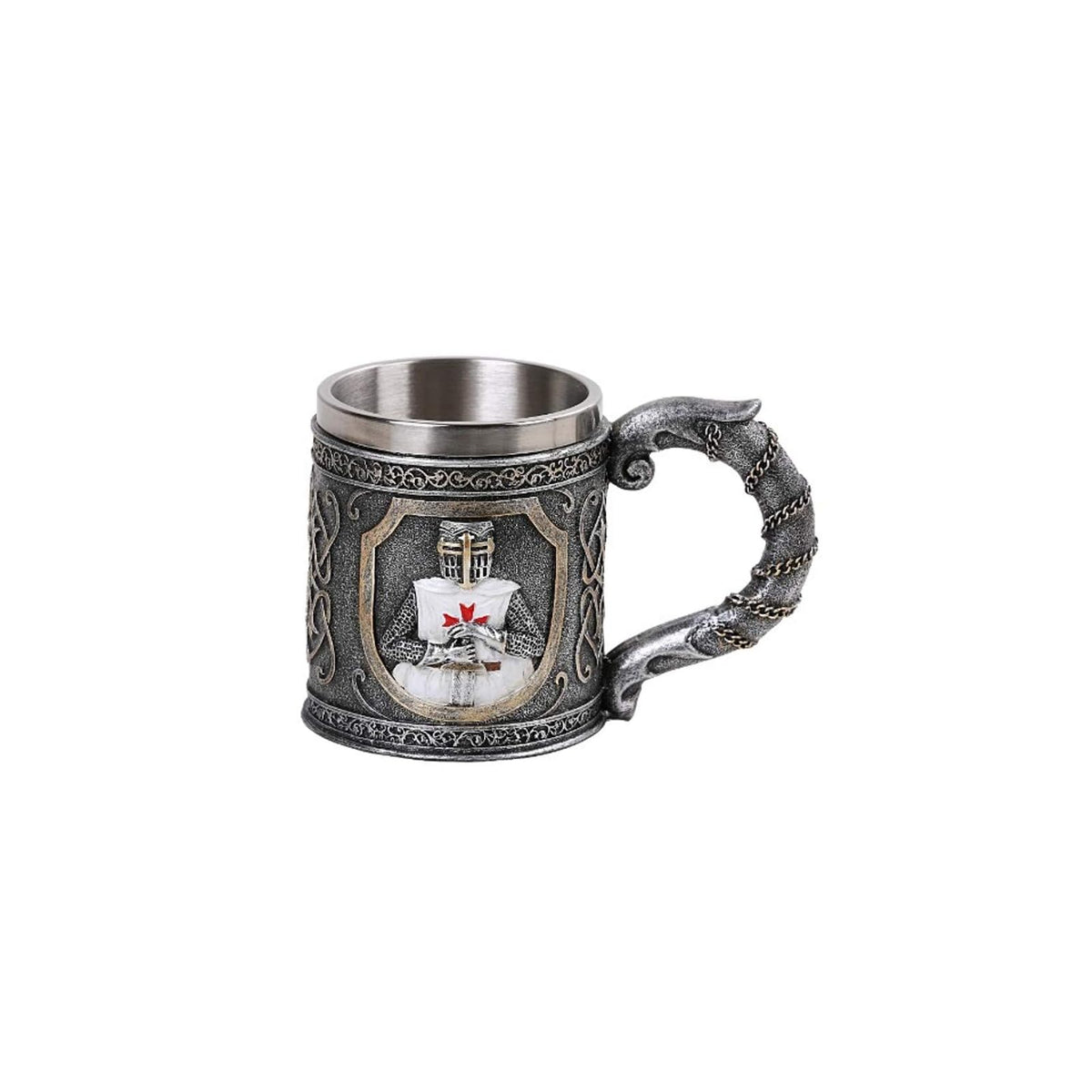Pacific Giftware Drinking Cup, 6.26" x 3.94" x 4.25", Gray