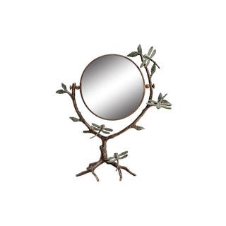 SPI Home Mirror, 15"L x 13"W, Brass
