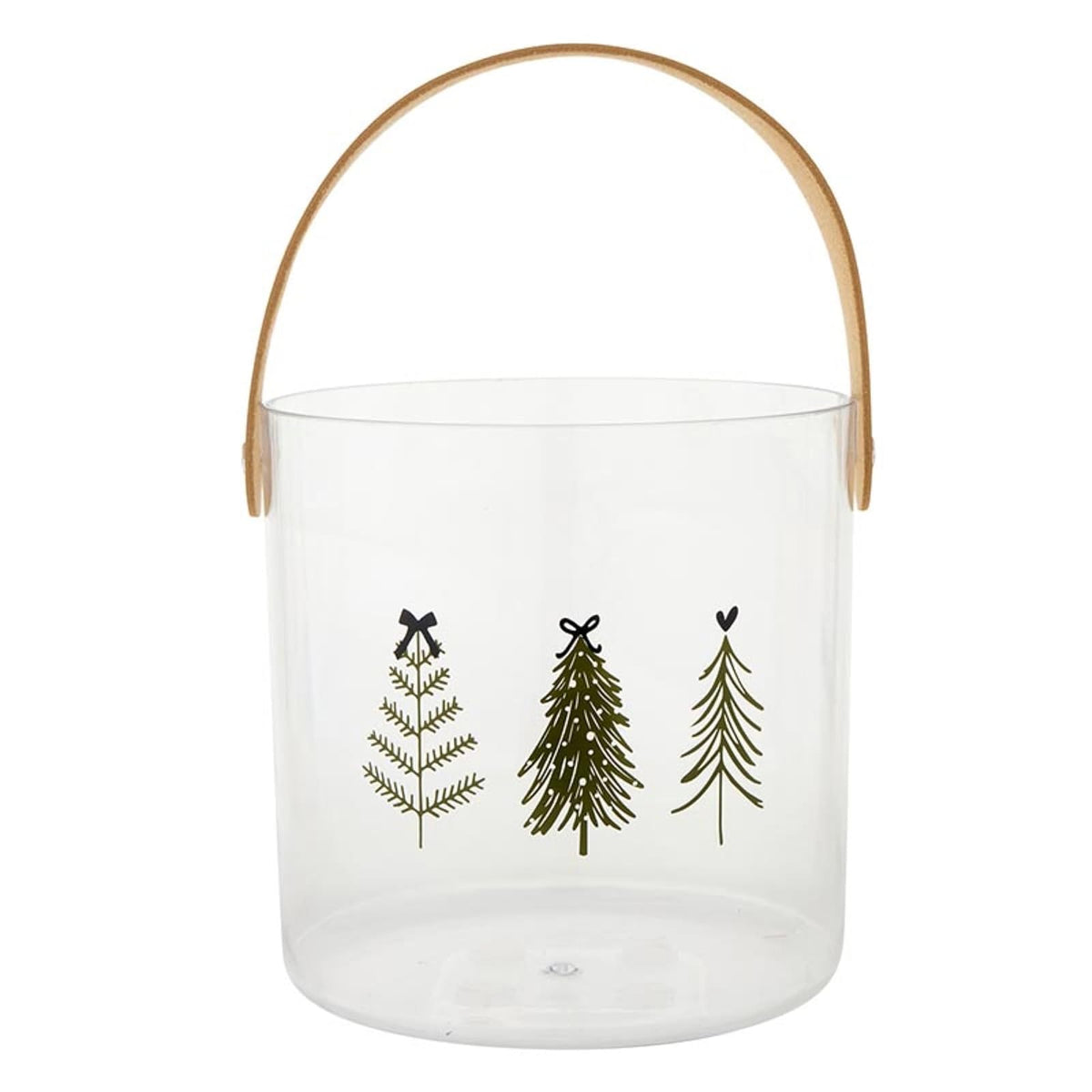 Santa Barbara Design Studio Bucket, 5" Diameter x 5" Tall, Trees
