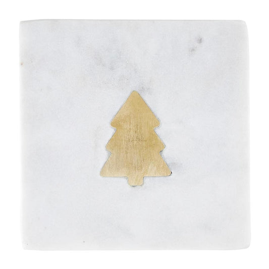 Santa Barbara Design Studio Drink Coaster, Set of 4, Trees