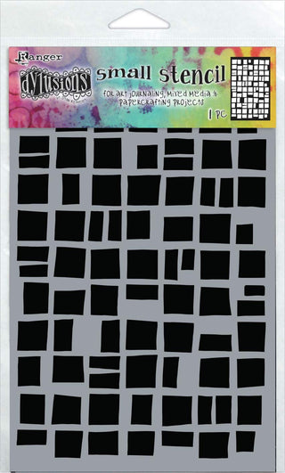 Dylusions Template Stencil, One Size, Betsy's Block