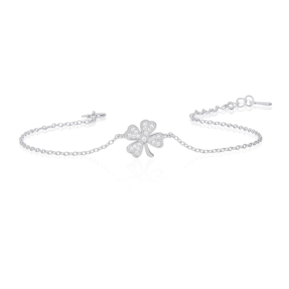 Diamond Treats Bracelet, One Size, Silver