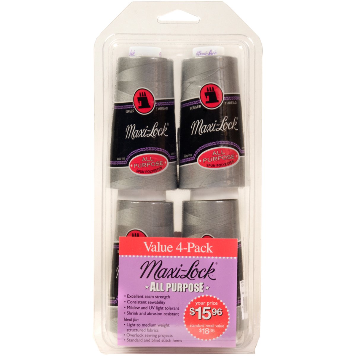 American & Efird Yarn, Onе Paсk, Light Grey