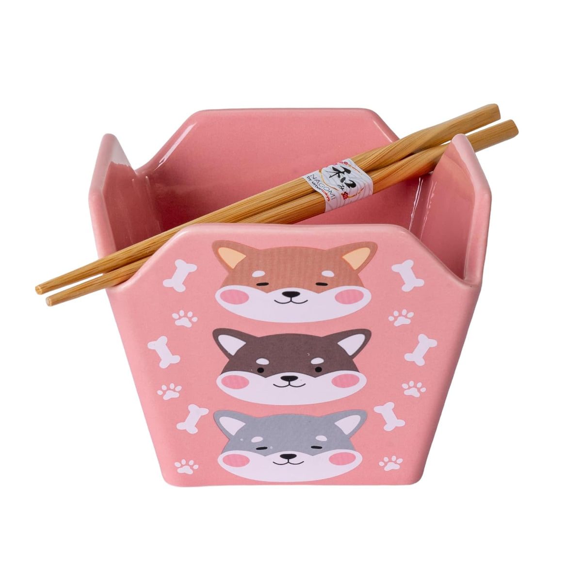 Urban Tokyo Dishware Bowl, 18 fl oz, Shiba Inu