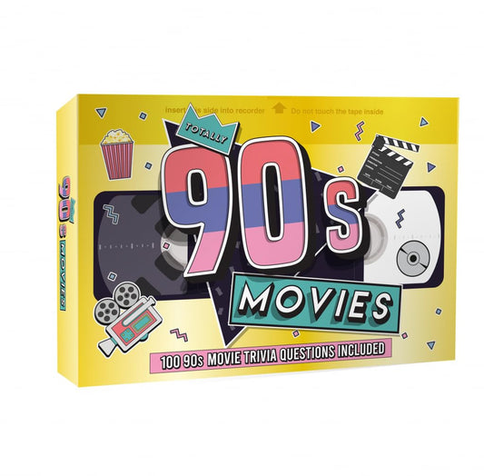 Gift Republic Totally 90s Movie Trivia 100 Cards Questions Game