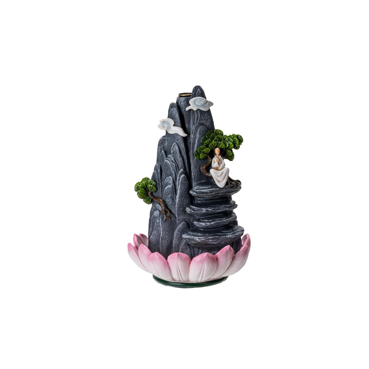 Pacific Giftware Incense Holder, Dark Gray and Pink