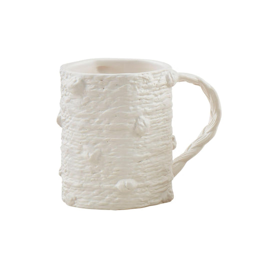 Mud Pie Drinking Cup, 16 Ounces, White