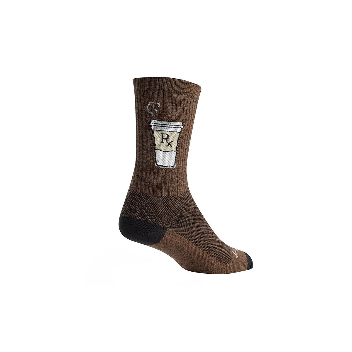 SockGuy Socks, One Size, Brown