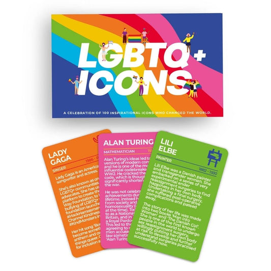 Gift Republic LGBTQ+ Icons Cards - Extraordinary stories of those who have impacted the past.