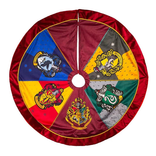 Kurt S. Adler Tree Skirt, Large, Multicolored