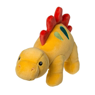Mary Meyer Toy Figure, 7-Inches, Spikes Yellow Dinosaur