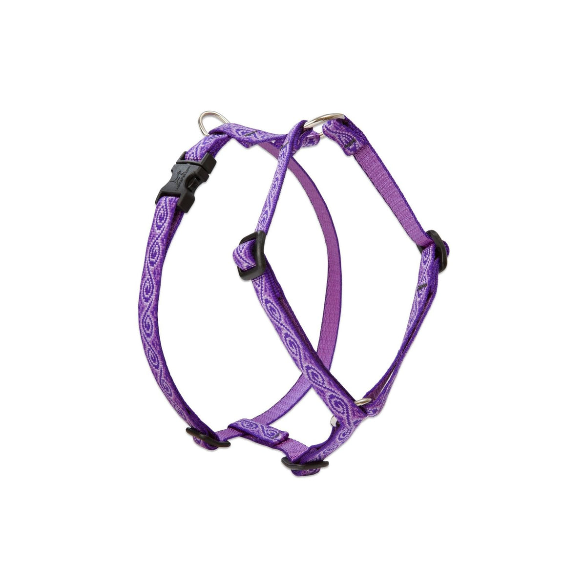 LupinePet Animal Harness, 1/2"W; 12-20" Girth, Purple