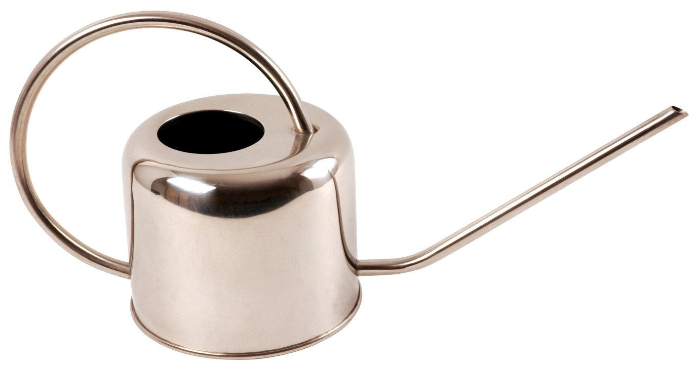 Esschert Design Stainless Steel Watering Can Modern Style Small
