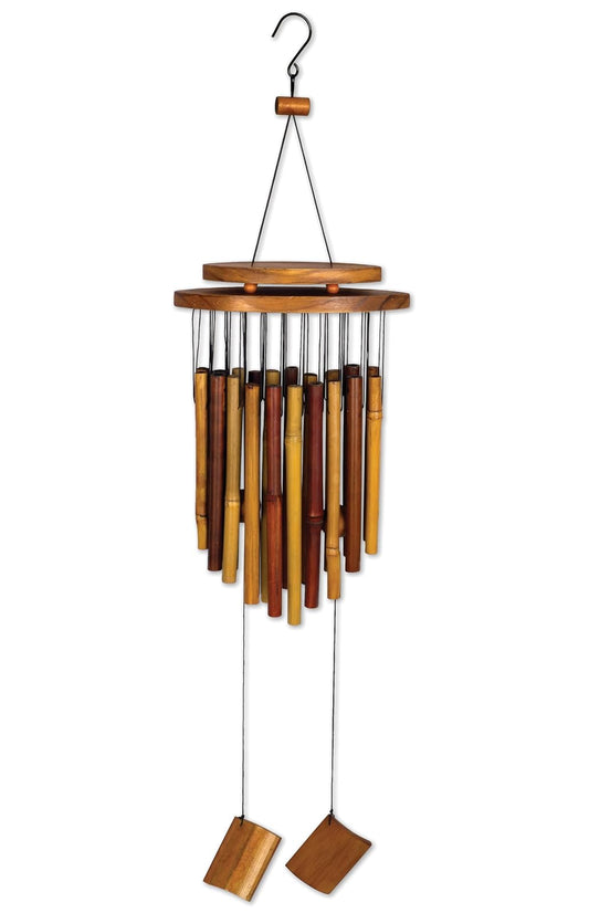 Sunset Vista - Apricot Bamboo Chime