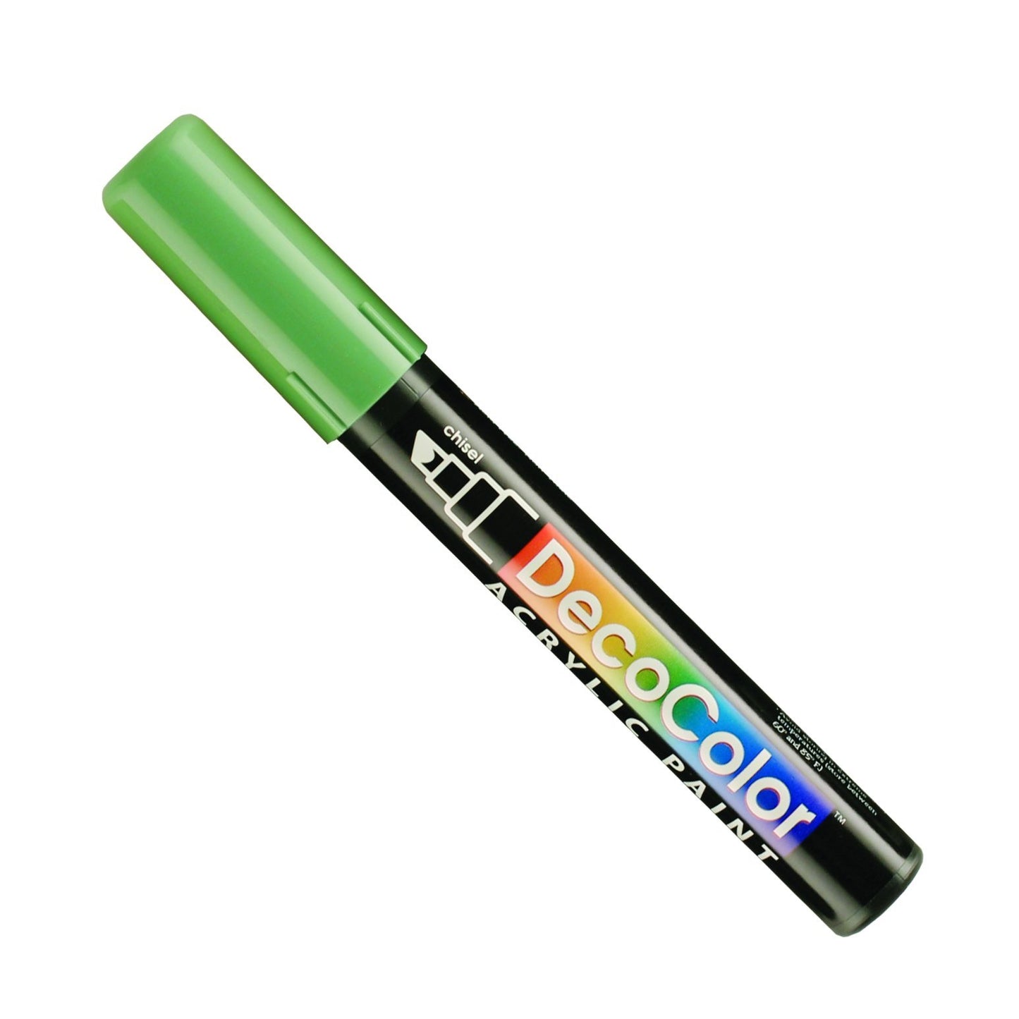 Uchida Marvy Deco Color Chisel Tip Acrylic Paint Marker Art Supplies, Jade Green