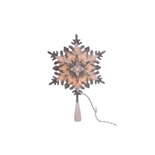 Kurt S. Adler Tree Topper, 13.75 inches, Silver