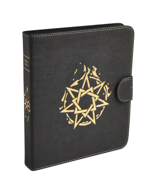 Arcane Tinmen Dragon Shield Spell Codex - Iron Grey