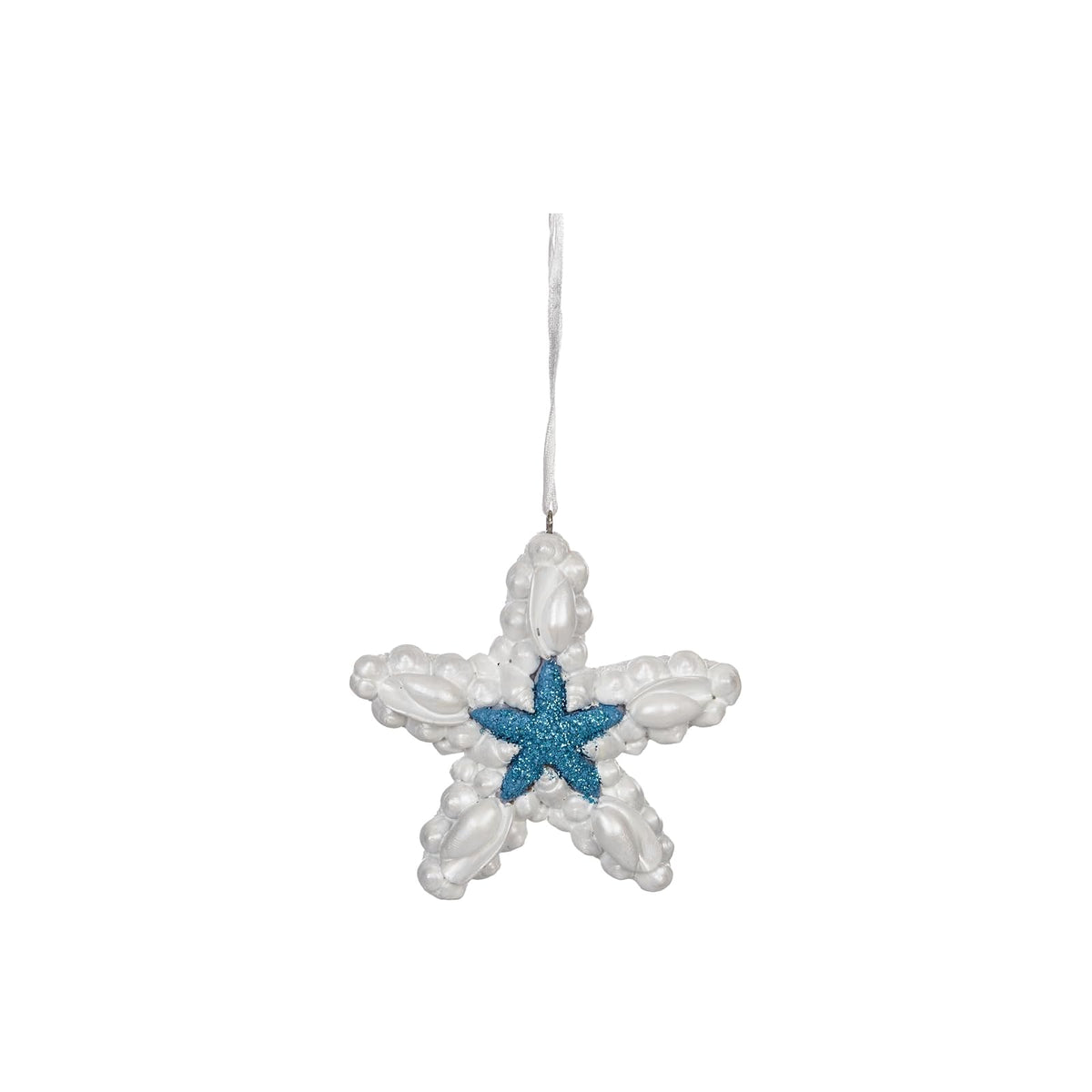 Beachcombers Hanging Ornament, White