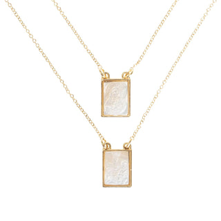 Roman Infinity Scapular Layered Gold Tone 26 inch Zinc Metal Multi Tiered Necklace